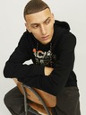 Jack & Jones Čierna pánska mikina Jack & Jones