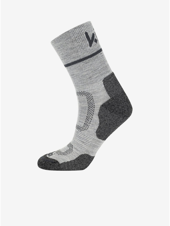 Kilpi Svetlošedé unisex športové ponožky Kilpi STEYR