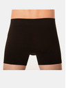 gino Pánske boxerky Gino Seamless Bamboo Boxers Black