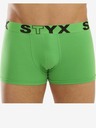 Styx Pánske boxerky Styx športové elastické zelené