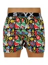 Styx Pánske športové šortky Styx art gumové vianočné