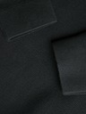 Jack & Jones Čierny pánsky sveter Jack & Jones so zipsom