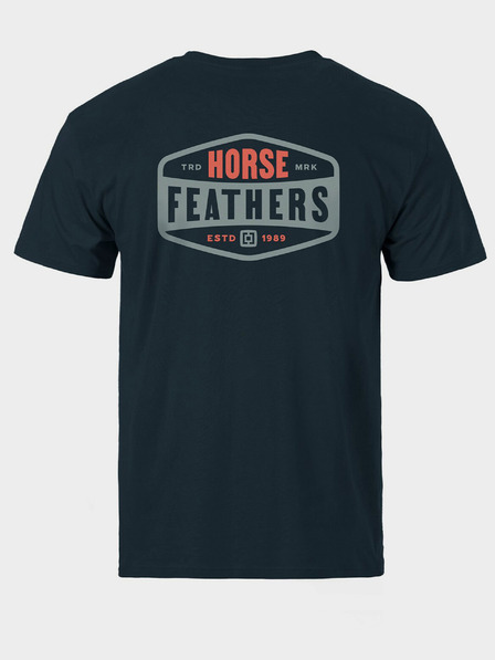 Horsefeathers Tričko Hexagon II - rybník veľkosť L HORSEFEATHERS