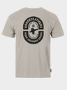 Horsefeathers Tričko Powder Badge II - cementové veľkosť L HORSEFEATHERS