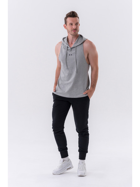 Nebbia 323 Fitness tielko s kapucňou Nebbia
