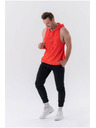 Nebbia Fitness tielko s kapucňou 323 Červená Nebbia