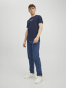 Jack & Jones Tmavomodrá pánska mikina Jack & Jones
