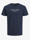 Jack & Jones Tmavomodrá pánska mikina Jack & Jones