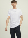 Jack & Jones Biela pánska mikina Jack & Jones