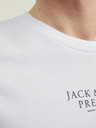 Jack & Jones Biela pánska mikina Jack & Jones