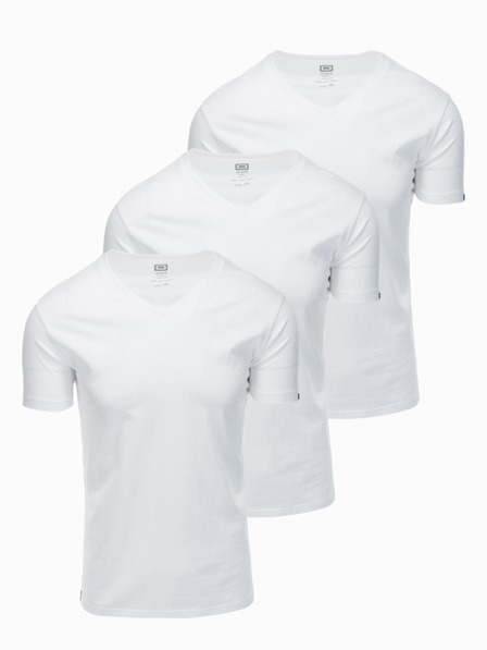 Ombre Clothing Pánske tričko bez potlače - mix 3 ks Z29 Ombre Clothing