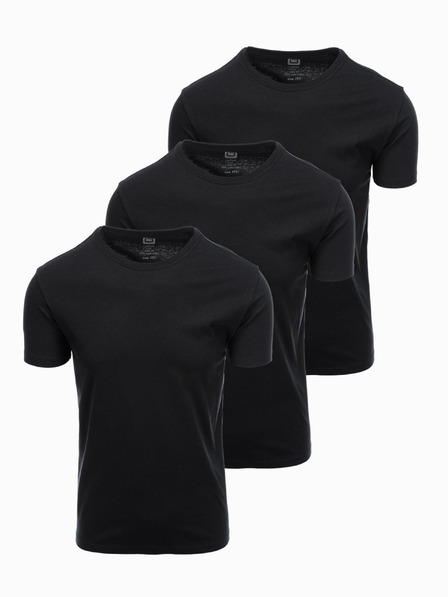 Ombre Clothing Pánske tričko bez potlače - mix 3 ks Z29 Ombre Clothing