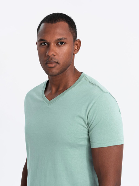 Ombre Clothing Pánske tričko bez potlače - mix 3 ks Z29 Ombre Clothing