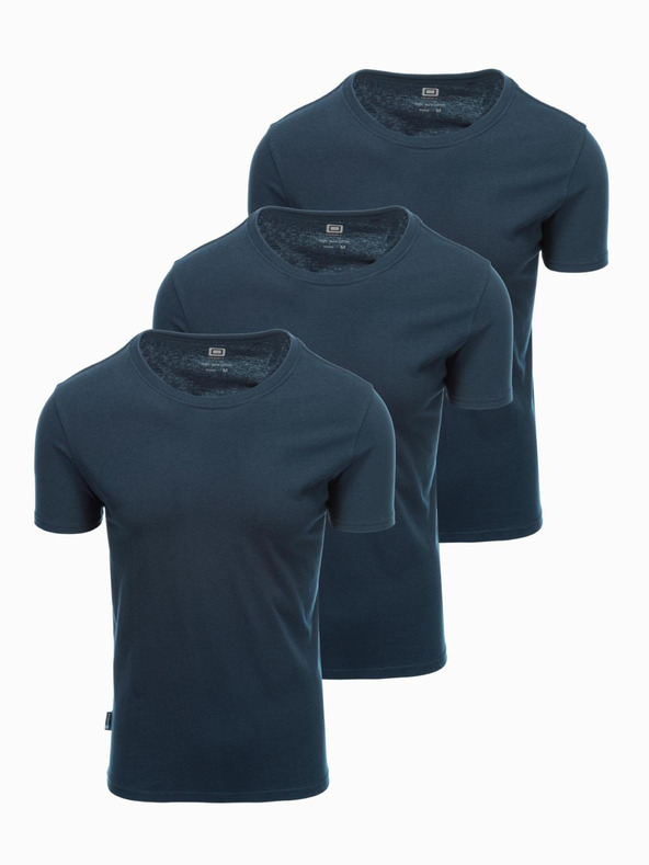 Ombre Clothing Pánske tričko bez potlače - mix 3 ks Z29 Ombre Clothing