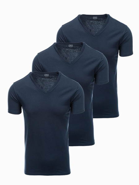 Ombre Clothing Pánske tričko bez potlače - mix 3 ks Z29 Ombre Clothing