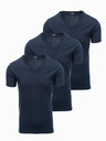 Ombre Clothing Pánske tričko bez potlače - mix 3 ks Z29 Ombre Clothing