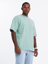 Ombre Clothing Pánske tričko LOOSE FIT s mätovým vreckom Ombre Clothing