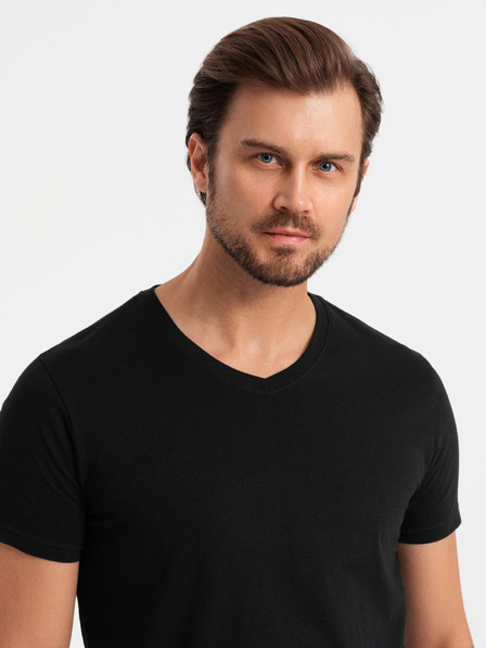 Ombre Clothing Pánske tričko bez potlače - mix 3 ks Z29 Ombre Clothing