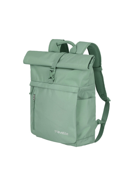 Travelite Batoh Travelite Basics Roll-up Backpack Light green