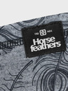 Horsefeathers Kravata ľahká - sivé perie HORSEFEATHERS