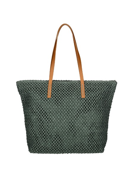 Enrico Benetti Taška Enrico Benetti Marbella Raffia 61000 Zelená