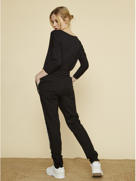 ZOOT.lab Čierne dámske nohavice ZOOT Baseline Xenia Stripe