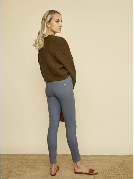 ZOOT.lab Šedé dámske nohavice skinny fit ZOOT.lab Anna 2