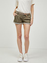 Ragwear Khaki dámske šortky s pásom Ragwear Heaven A