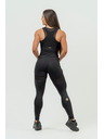 Nebbia Dámske športové legíny NEBBIA INTENSE Mesh 838 Gold Nebbia
