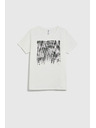 Moodo Women's White T-Shirt Moodo