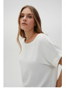 Moodo Women's White T-Shirt Moodo