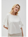 Moodo Women's White T-Shirt Moodo