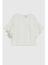Moodo Women's White T-Shirt Moodo
