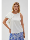 Moodo Women's White T-Shirt Moodo