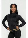 Nebbia NEBBIA INTENSE Warm-Up dámska mikina na zips 833 Gold Nebbia