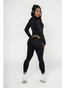 Nebbia NEBBIA INTENSE Warm-Up dámska mikina na zips 833 Gold Nebbia