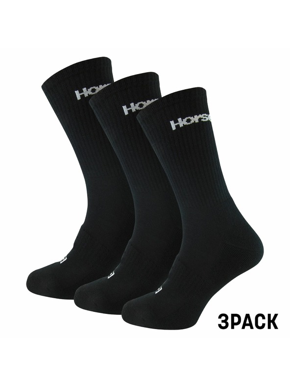 Horsefeathers Delete Premium Wmns 3Pack Socks - čierne veľkosť 5 - 7 HORSEFEATHERS