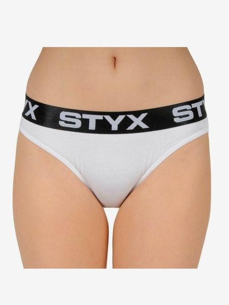 Styx Dámske športové nohavičky Styx biele
