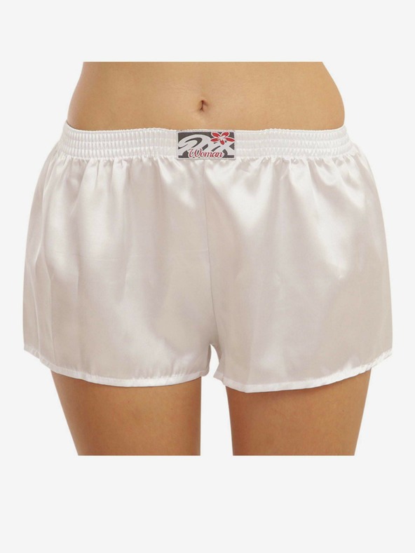 Styx Dámske gumené šortky Styx Classic Satin White