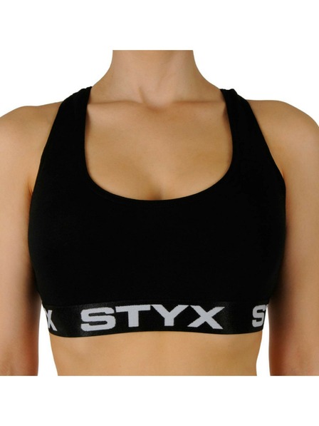 Styx Dámska športová podprsenka Styx čierna