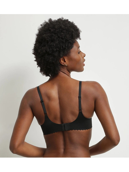 DIM DIM TRIANGLE BODY TOUCH BRA - Dámska podprsenka s kosticami - čierna