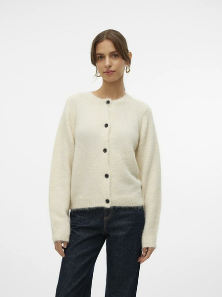 Vero Moda Krémový dámsky sveter Vero Moda Novah