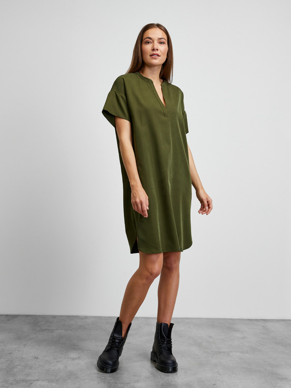 ZOOT.lab Khaki základné šaty ZOOT.lab Tully