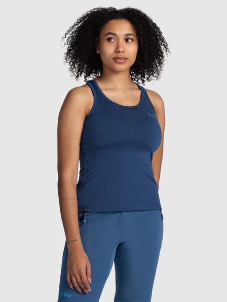 Kilpi Dámske funkčné tielko z merino vlny Kilpi MIRIEN-W Dark Blue