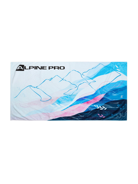ALPINE PRO Bavlnený uterák ALPINE PRO ROSSO white pa