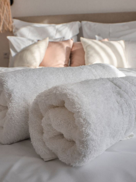 Kvalitex Froté uterák 70x140cm hotelový biely 450g/m2