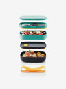 Lékué Čierno-tyrkysový desiatový box Lékué LunchBox To Go (1000 ml)