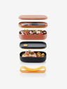 Lékué Čierno-oranžový Lékué LunchBox To Go (1000 ml)