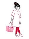 Reisenthel Batoh Reisenthel Carrybag XS Kids Abc friends pink