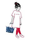 Reisenthel Taška Reisenthel Carrybag XS Kids Abc friends modrá